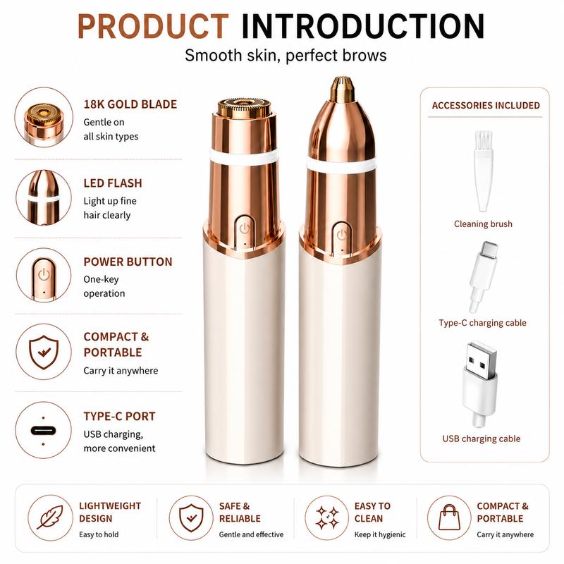 Zelyno Facial Hair Trimmer