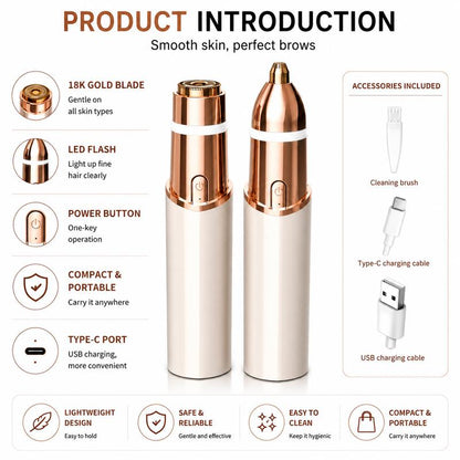 Zelyno Facial Hair Trimmer