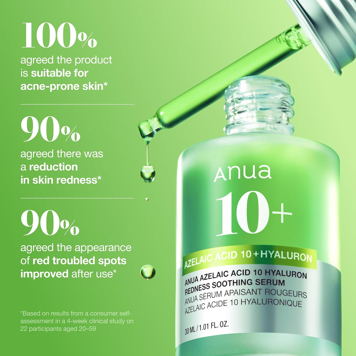 Azelaic Acid 10 Hyaluronic Acid Soothing Solution