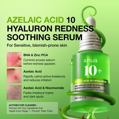 Azelaic Acid 10 Hyaluronic Acid Soothing Solution