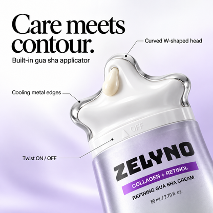 ZELYNO Collagen Retinol Gua Sha Cream