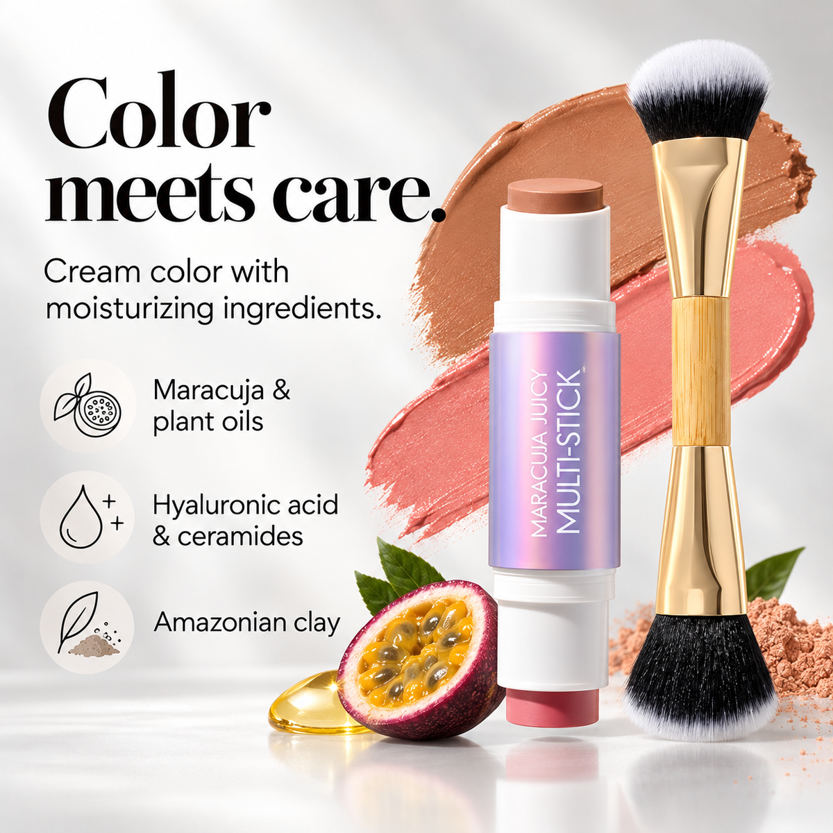 ZELYNO Cream Blush & Bronzer Duo