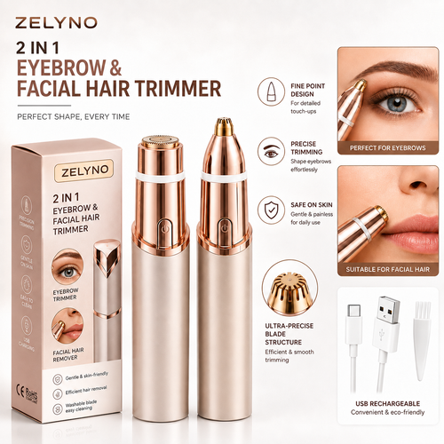 Zelyno Facial Hair Trimmer