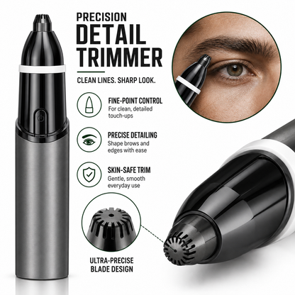 Zelyno 2-in-1 Precision Grooming Trimmer