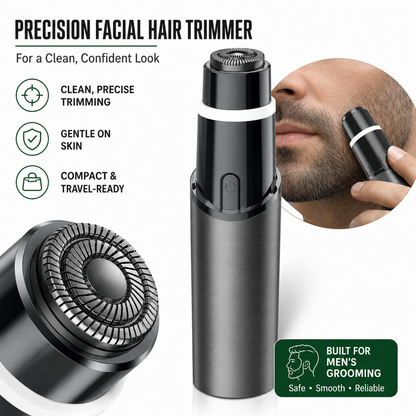 Zelyno 2-in-1 Precision Grooming Trimmer